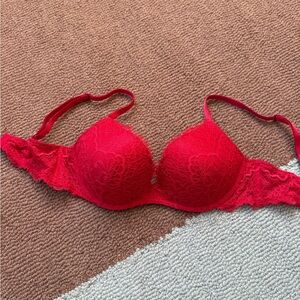 Victoria Secret Red Lace Bra